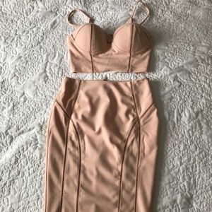 Blush pink 2 piece set